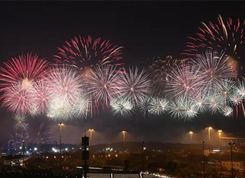 福田区焰火晚会